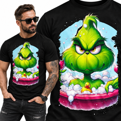 KOSZULKA ŚWIĄTECZNA GRINCH WINE